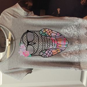 Self esteem shirt with owl